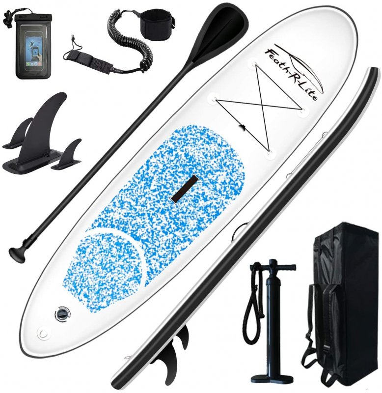 Talamex Feath-R-Lite Inflatable Stand Up Paddle SUP Board Kit - Clearance