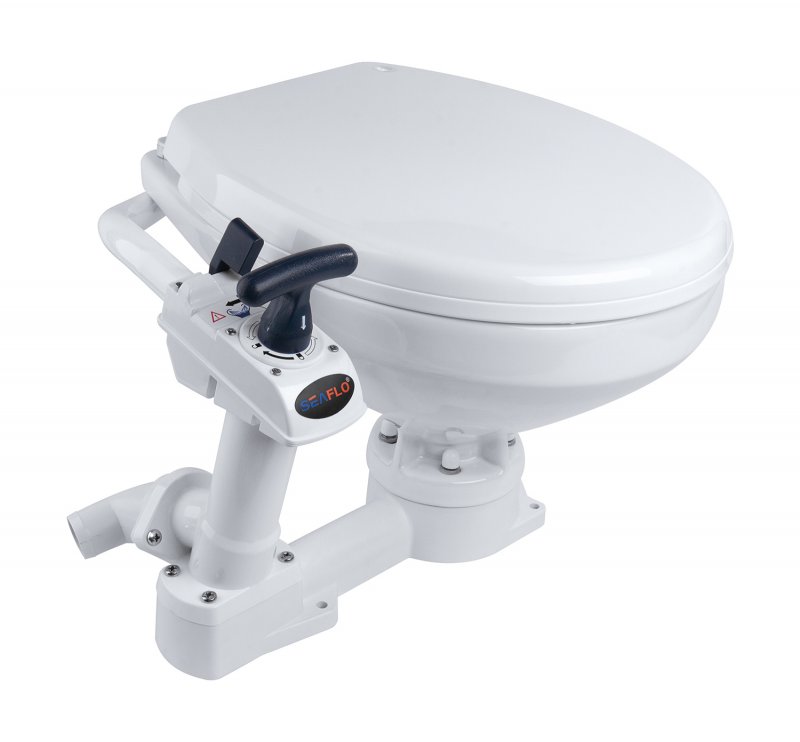 Seaflo Seaflo Regular Bowl Manual Marine Toilet