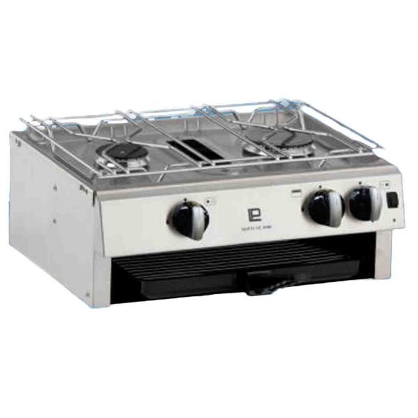 Leisure Products Tasman 4500 LPG 2 Burner Hob and Grill