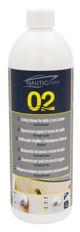 Nauticclean Nauticclean 02 Scaling Gelcoat Yellowing Rust Cleaner For Hulls