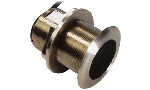 Raymarine B60 600W Depth & Temp Bronze Through Hull Transducer with 12º Tilted Element