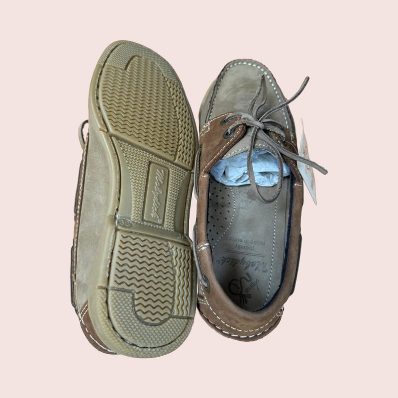 Mobydick Mobydick Windward Tan/Ginger Womans deck shoes