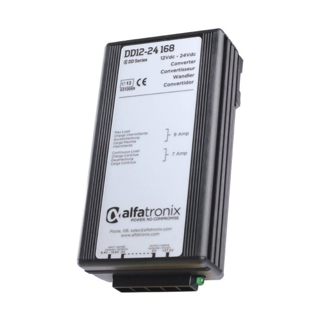 alfatronix Alfatronix DD Series 12-24VDC IP65 Voltage Converter - 168W (7A)