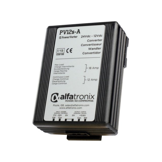 alfatronix Alfatronix Powerverter Dual Output 24V - 12V Voltage Converter - 12A