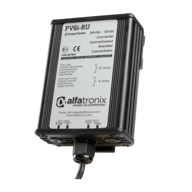 alfatronix Alfatronix Powerverter IP65 Isolated 24-12VDC Converter - 72W (6A)