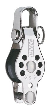 Harken Single Micro Block w/Shackle & Becket
