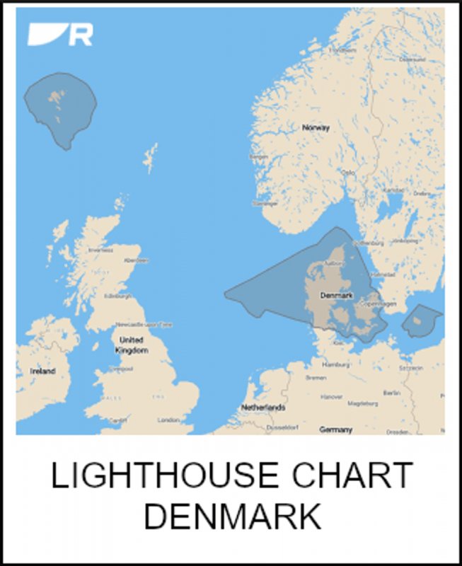 Raymarine Raymarine LightHouse Charts Preloaded DENMARK