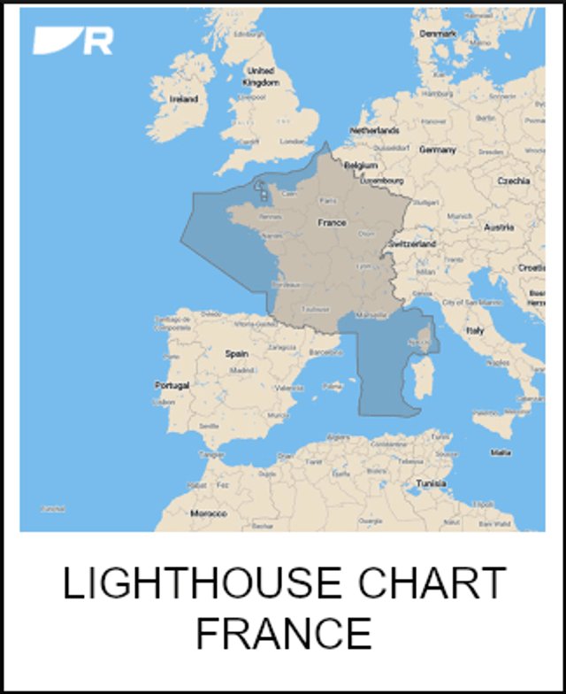 Raymarine Raymarine LightHouse Charts Preloaded France