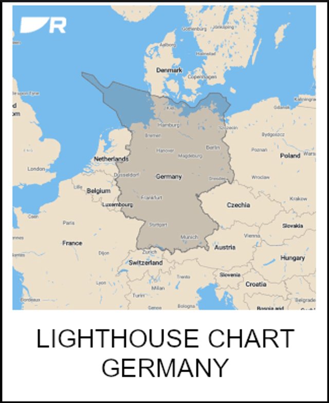 Raymarine Raymarine LightHouse Charts Preloaded GERMANY