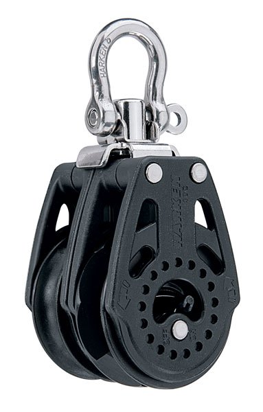 Harken Harken BLK-40MM DBL CARBO W/RATCHET