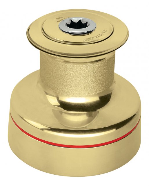 Harken Harken Radial Polished BronzePlain Top Winch