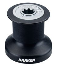 Harken Harken Single Speed Winch with alum/composite  base, drum and top