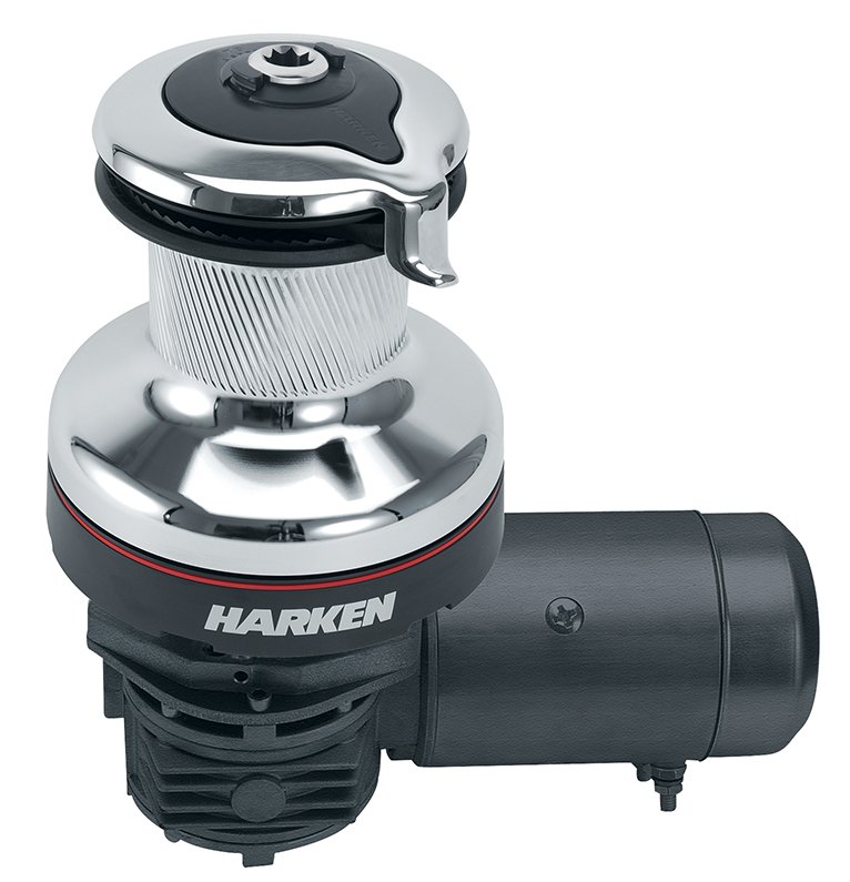 Harken Harken 2 Spd Electric ST Alum Winch Volt w/Dual