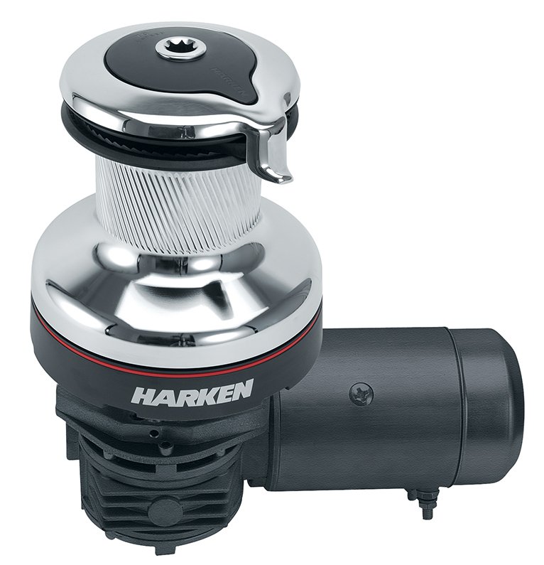 Harken Harken 2 Spd Electric ST Alum Winch Volt w/Dual