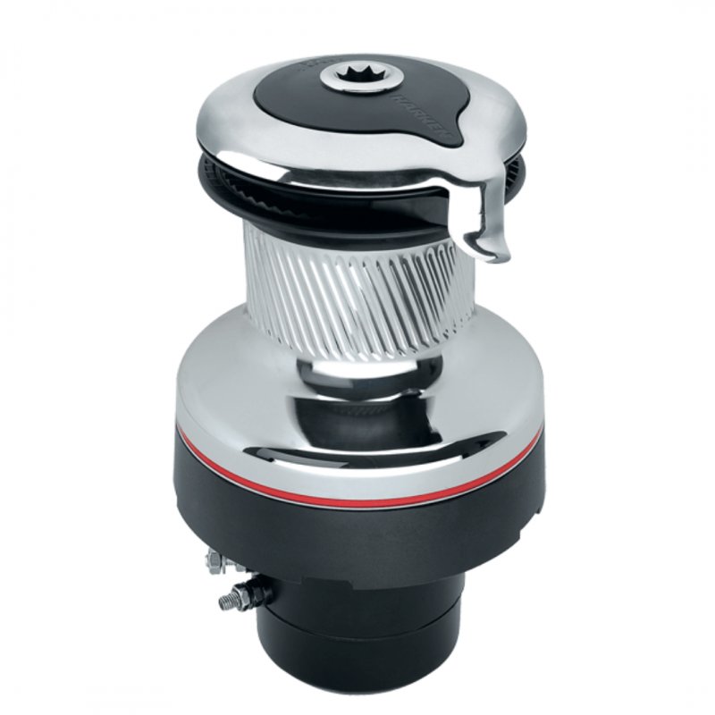 Harken Harken 90 1-Speed Electric (Vertical) 12V Chrome Unipower Radial Winch (1-Speed Manual)