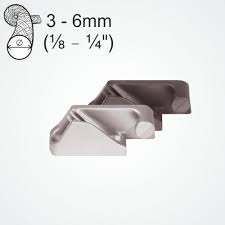 ClamCleat Camcleat Side Entry MK2 (Starboard) Silver - Loose