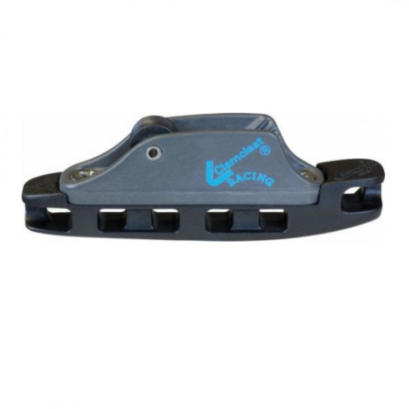 ClamCleat Camcleat Aero Base with Hard Anodised CL236AN Roller Fairlead MK1 Racing Junior - Loose