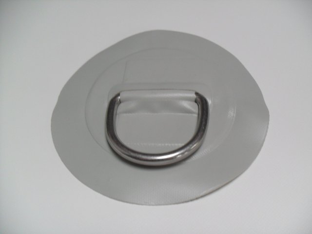 IBS PVC Circular Patch Grey with Eye 150mm x 50mm