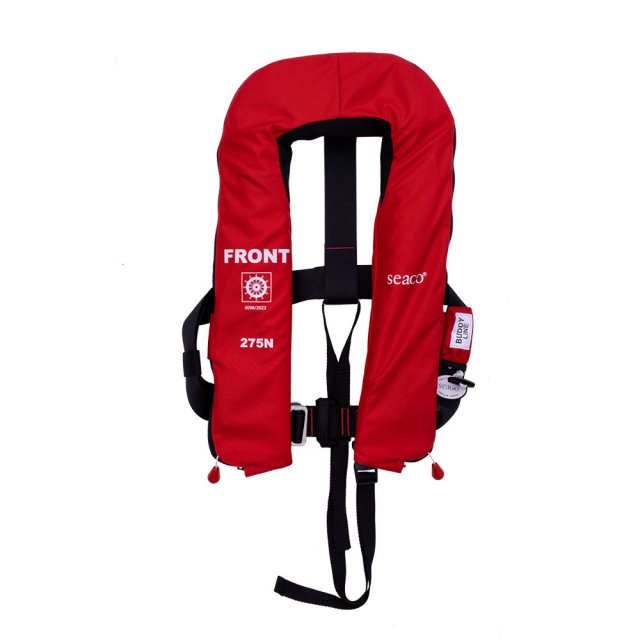 Seago Seago SOLAS Lifejacket - Auto + Harness 275n