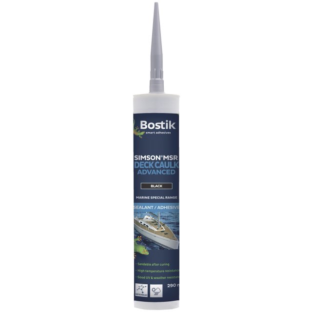 Bostik Bostik Simson MSR Deck Caulk Advanced : ml, Black