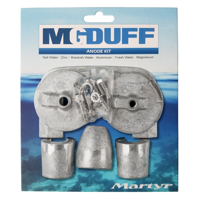 MG Duff MG Duff CMBRAVO3KITM Mercruiser Stern Drive Magnesium Anode Kit