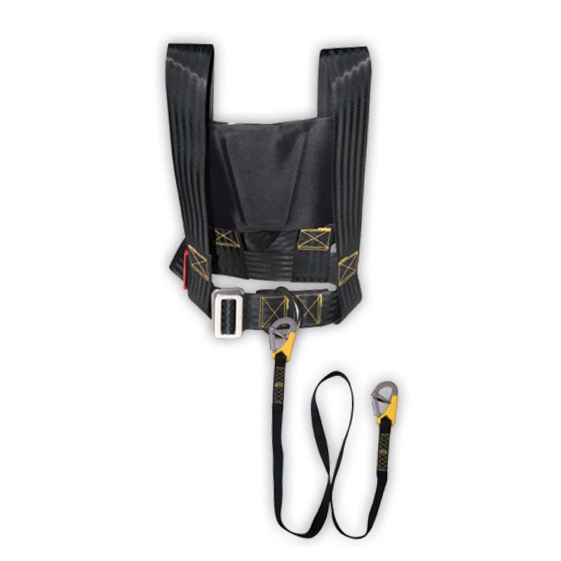 Lalizas Safety Harness ISO with Double Safety Line ISO, Set