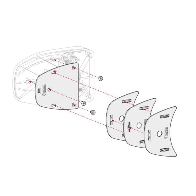 Fiamma Fiamma Kit Spacer Safe Door Grey >2017 (08230-01G)