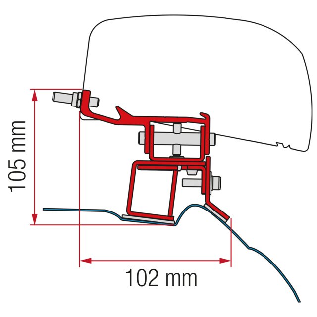 Fiamma Fiamma Kit F40 Mercedes V Class (98655Z078)
