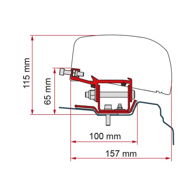 Fiamma Fiamma Kit Renault Trafic F40 - L1 (Left & Right Hand Drive) (98655Z087)