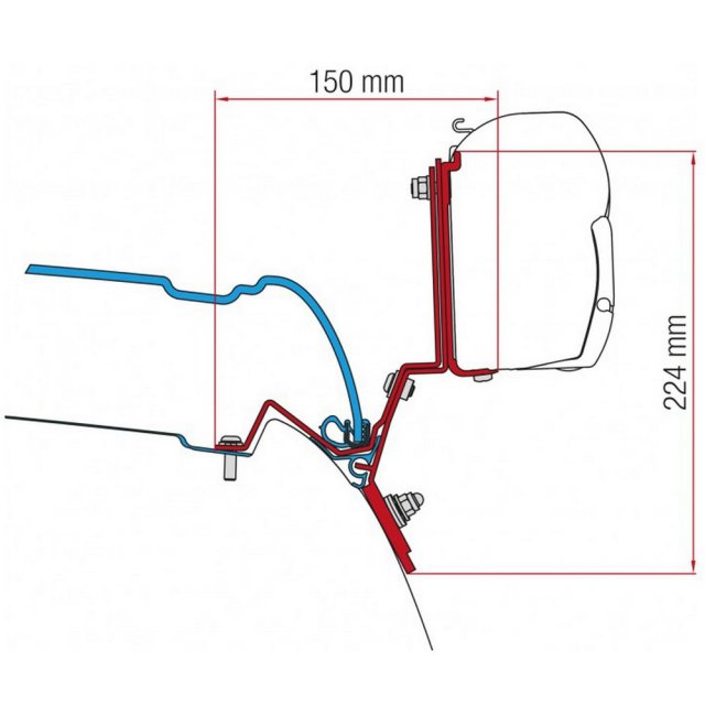 Fiamma Fiamma Kit for V Marco Polo 2014 (98655Z022)