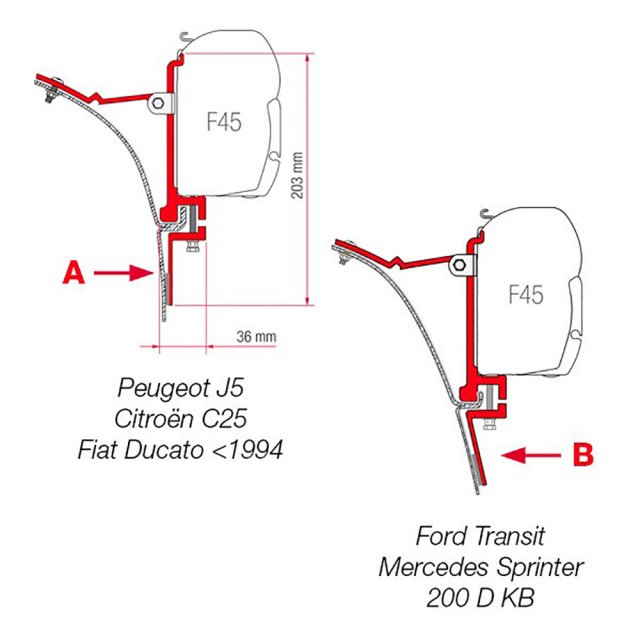 Fiamma Fiamma Kit for Van (98655-017)