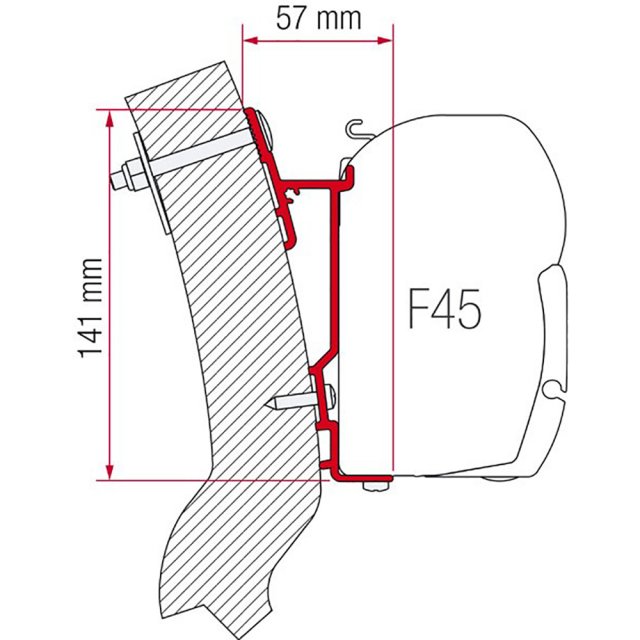 Fiamma Fiamma Adapter Wingamm Oasi 350 (98655-931)