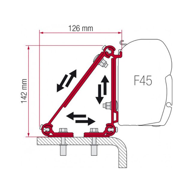Fiamma Fiamma Kit for Multi Adapter (98655-011)