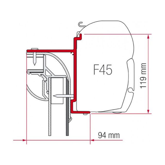 Fiamma Fiamma Kit for Pilote Explorer (98655-729)