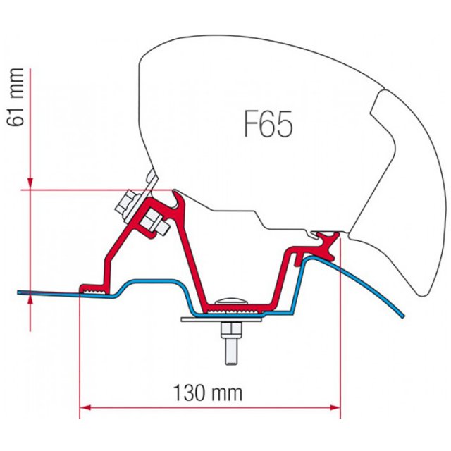 Fiamma Fiamma Kit for Mercedes Sprinter/Crafter UK (98655-889)
