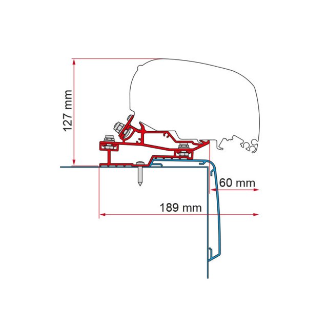 Fiamma Fiamma Adapter Kit Rapido C Line 340 (98655Z120)