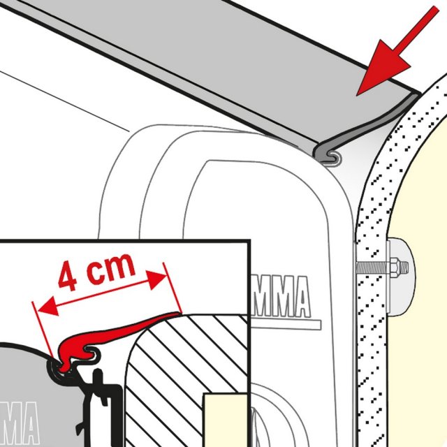 Fiamma Fiamma Rain Guard M 30m Roll (03477-01-)