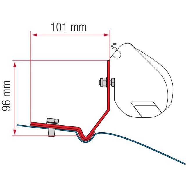 Fiamma Fiamma Kit for VW Caddy Maxi (98655Z096)