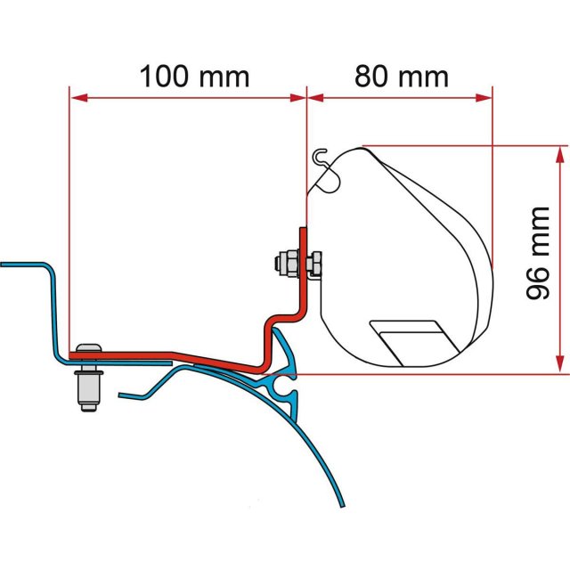 Fiamma Fiamma F35 Kit Campereve Cap Road (98655Z151)