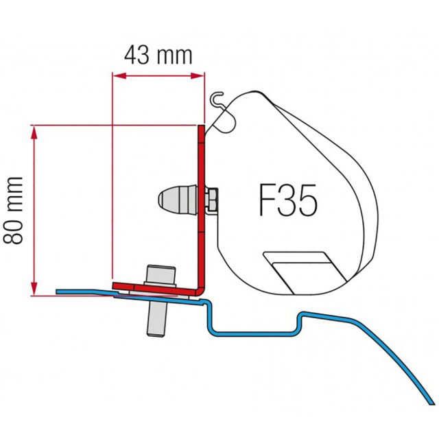Fiamma Fiamma Kit for Nissan NV200 (98655Z026)