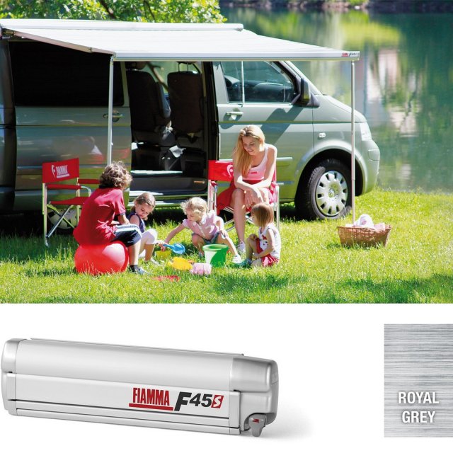 Fiamma Fiamma Titanium F45S 300 VW T5/T6 UK Royal Grey Fabric (06291R01R)