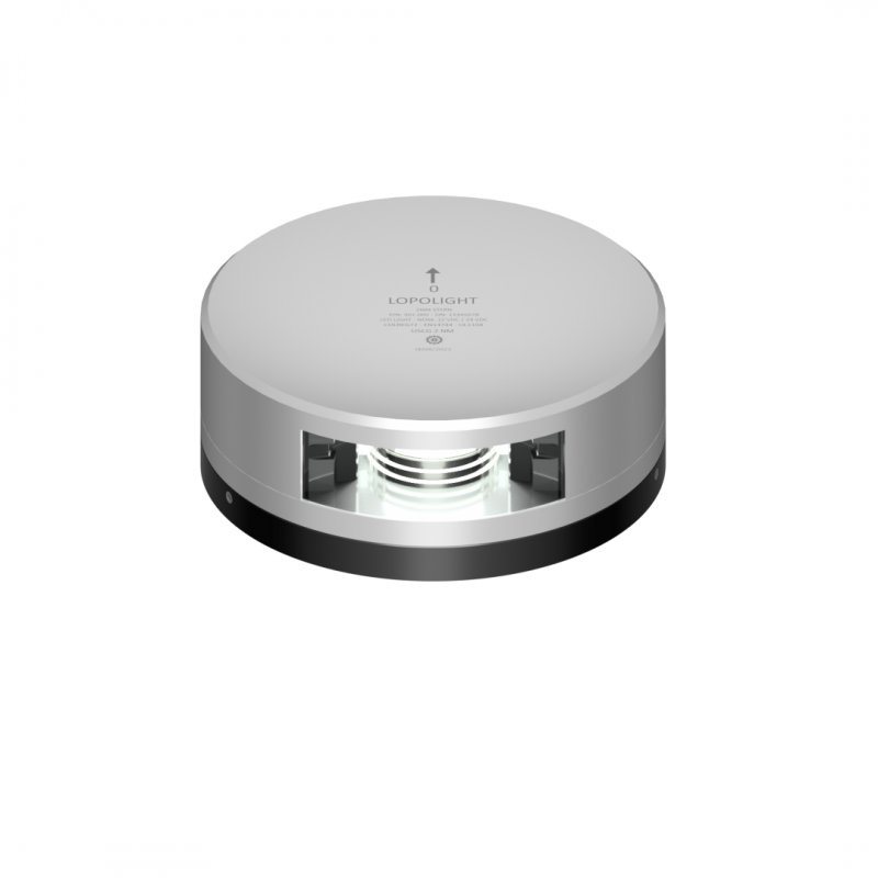 Lopolight Lopolight 2nm 135° White, stern, with flat base