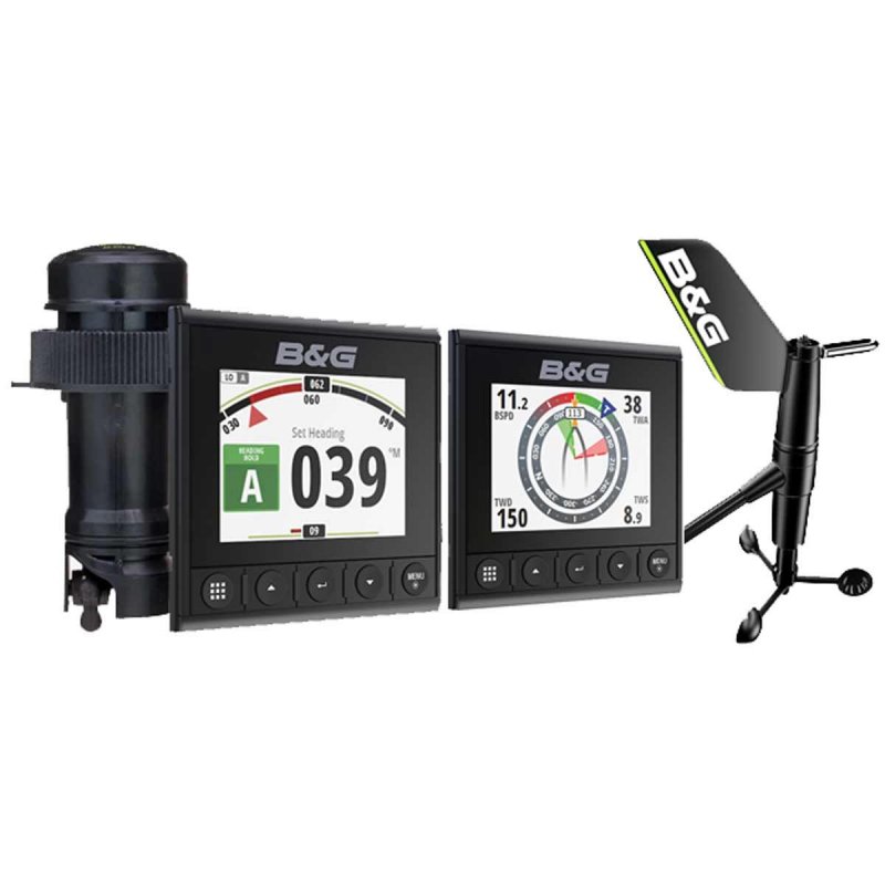 B&G B&G Triton2 Speed, Depth & Wireless Wind Pack with 2 Displays