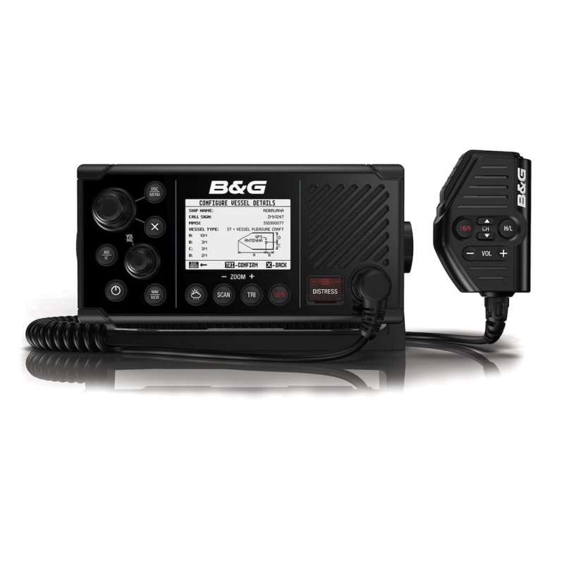 B&G B&G V60-B VHF Marine Radio with Built-In DSC and AIS-RX/TX