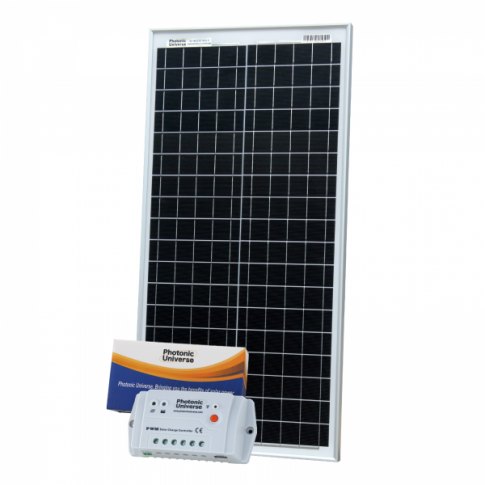 Photonic Universe Photonic Universe 40W 12V solar charging kit with 10A controller and 5m cable