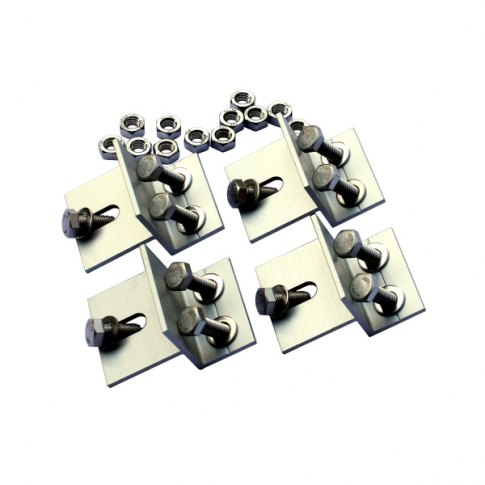 Photonic Universe Photonic Universe Set of 4 solar panel brackets for motorhomes, caravans, boats or roof mounting
