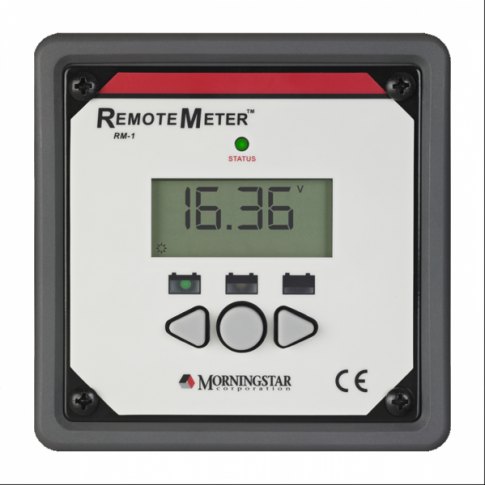 Morningstar Morningstar remote LCD meter RM-1 for SunSaver Duo controllers, SunSaver MPPT controller