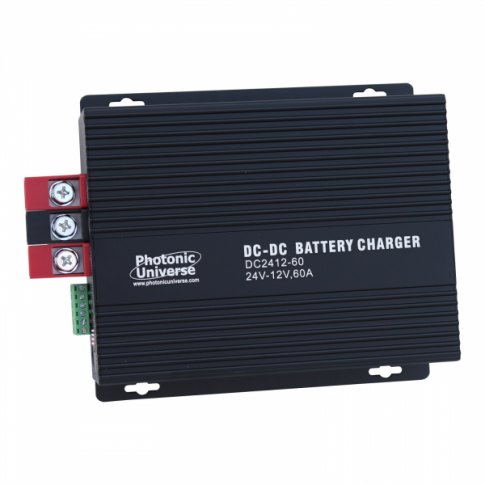 Photonic Universe Photonic Universe 60A 24V DC to 12V DC Advanced Automatic Multi-Stage Battery-to-Battery Charger for
