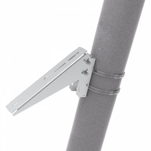 Photonic Universe Photonic Universe Adjustable angle bracket for mounting a small solar panel on a single arm pole, fe