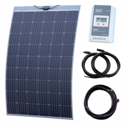 Photonic Universe Photonic Universe 270W semi-flexible solar charging kit with Austrian textured fibreglass solar pane